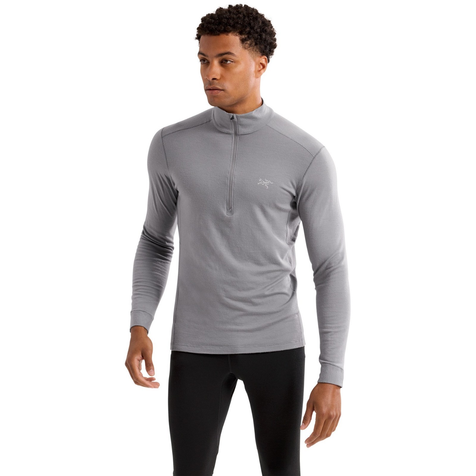 [HOT SALE] Arc'teryx Rho Merino Wool Zip-Neck Base Layer Top - Men's gallery