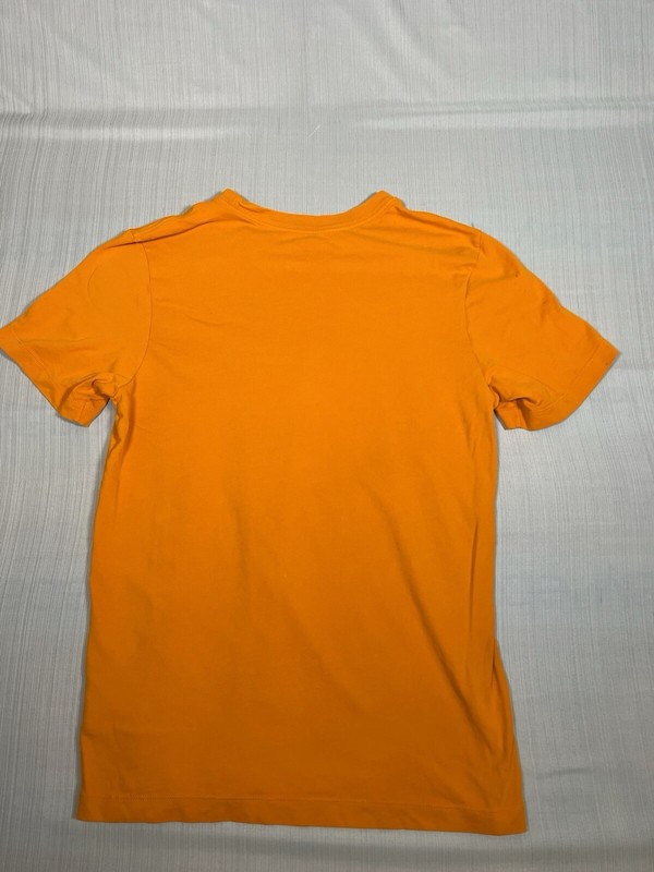 Nike Olympic Trials Orange Yellow Short Sleeve Shirt Sz Small STAINS (A2) gallery