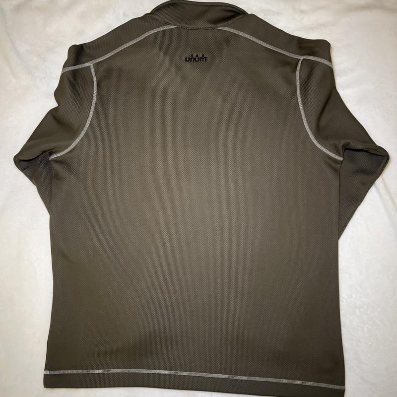 Nike Golf Mens 1/4 Zip Pullover Long Sleeve Dark Grey Size Large gallery