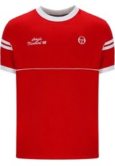 Nottm Forest – Sergio Tacchini Orion Davis Red Tennis T-Shirt – Ltd Edition