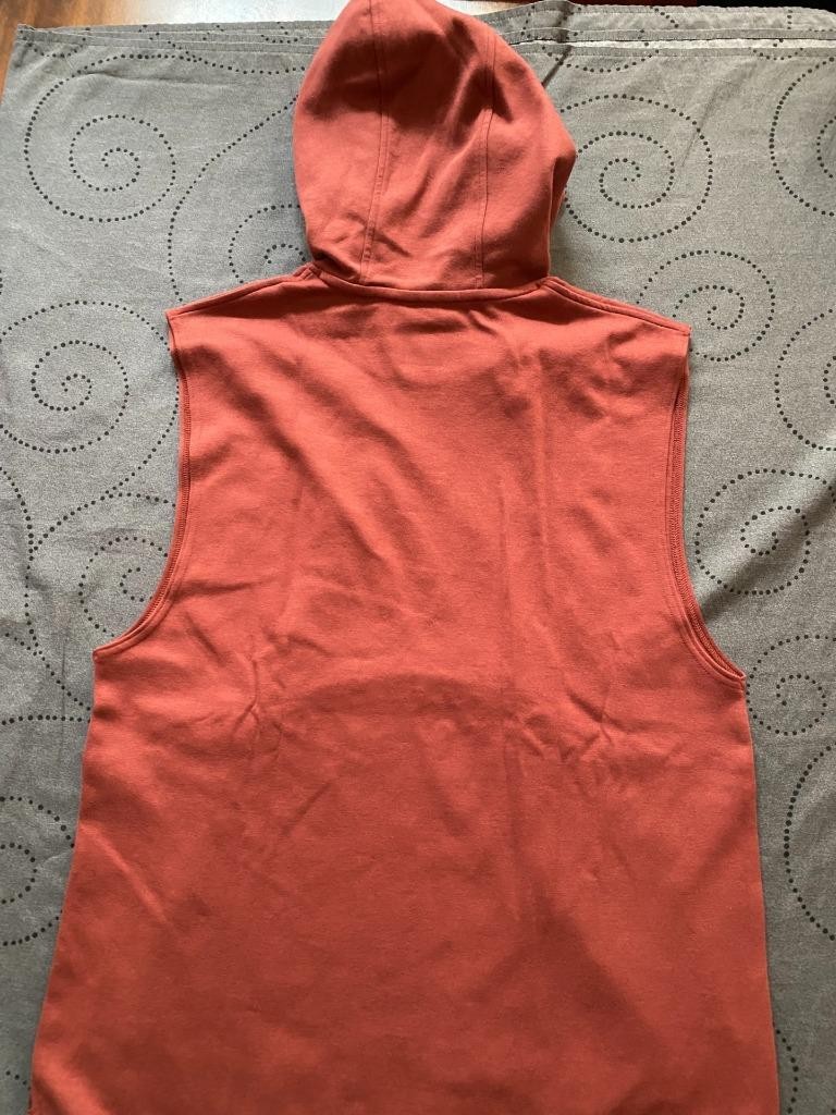 UNDER ARMOUR SLEEVELESS FITTED FLEECE HOODIE SIZE L MEN NWT $$$$ gallery