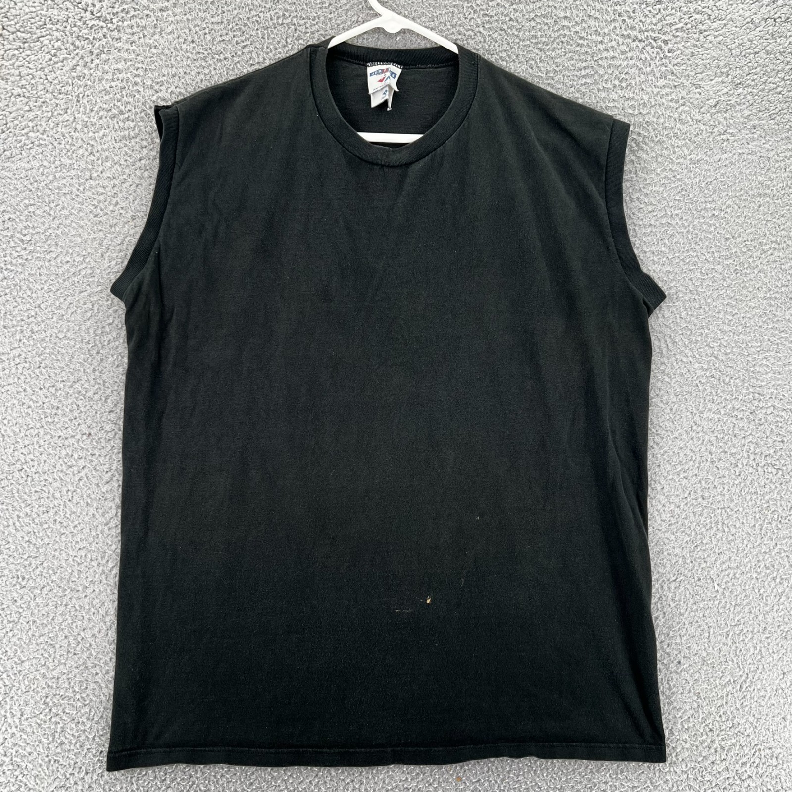 Vintage 90’s Mens Black Tank Top Men XL Made in USA READ Jerzees READ gallery