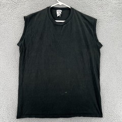 Vintage 90’s Mens Black Tank Top Men XL Made in USA READ Jerzees READ