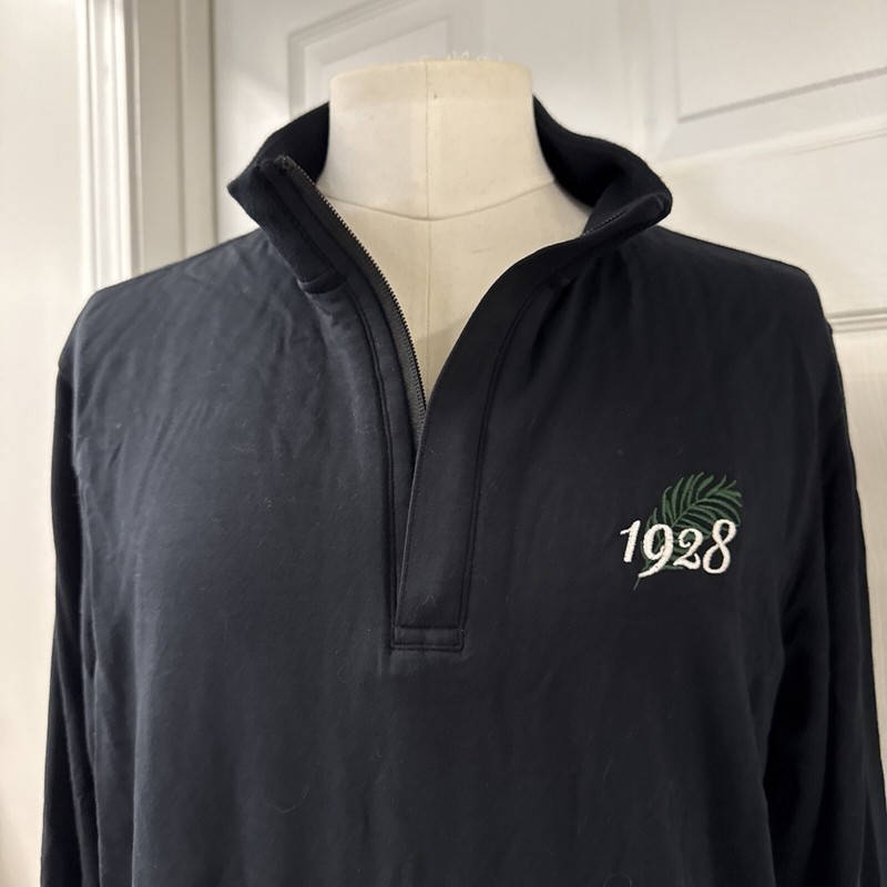Men's L Travis Matthew NEWPORT Quarter 1/4 Zip Fleece Lined NWT gallery
