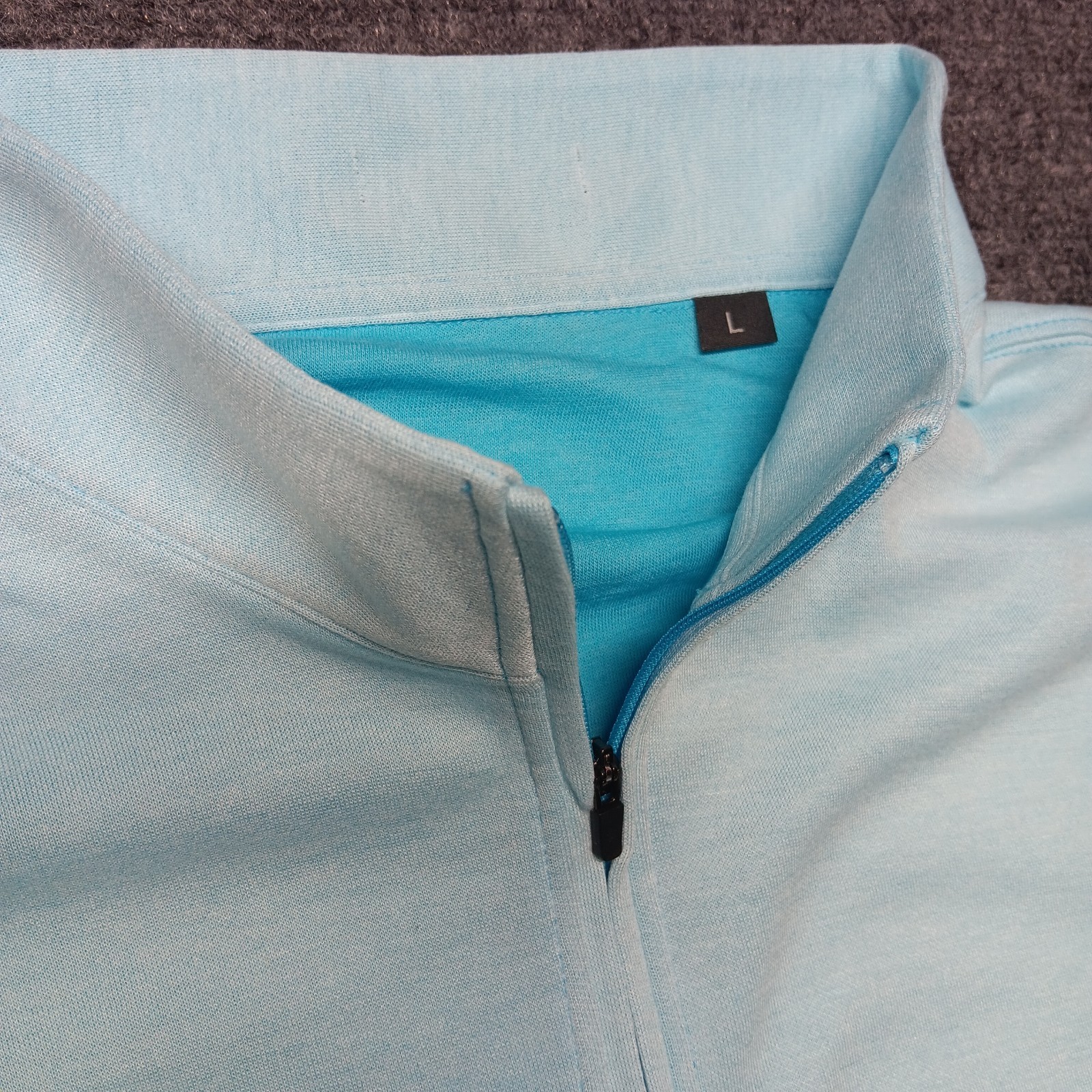 Turtleson Wallace Quarter-Zip Pullover Large Reef original packaging gallery