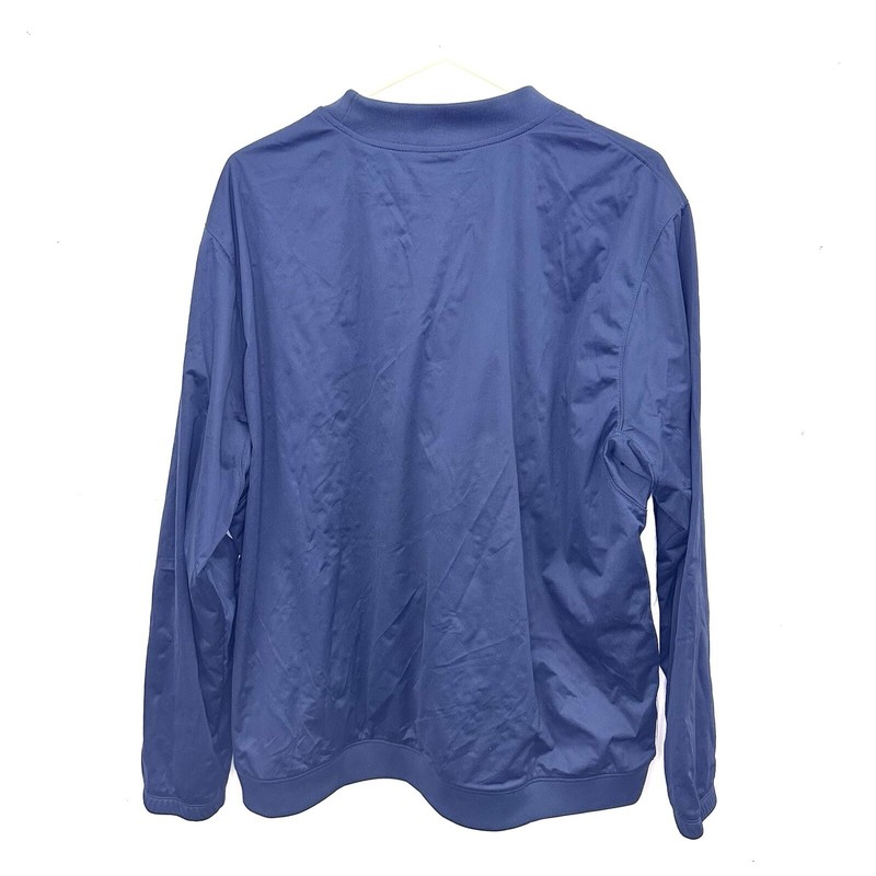 Nike Shield Victory Long Sleeve Golf Crew Water Resistant Blue White Mens Sz XL gallery