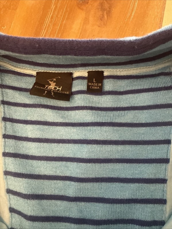 Tech Fairway & Greene 1/4 Zip Size L gallery