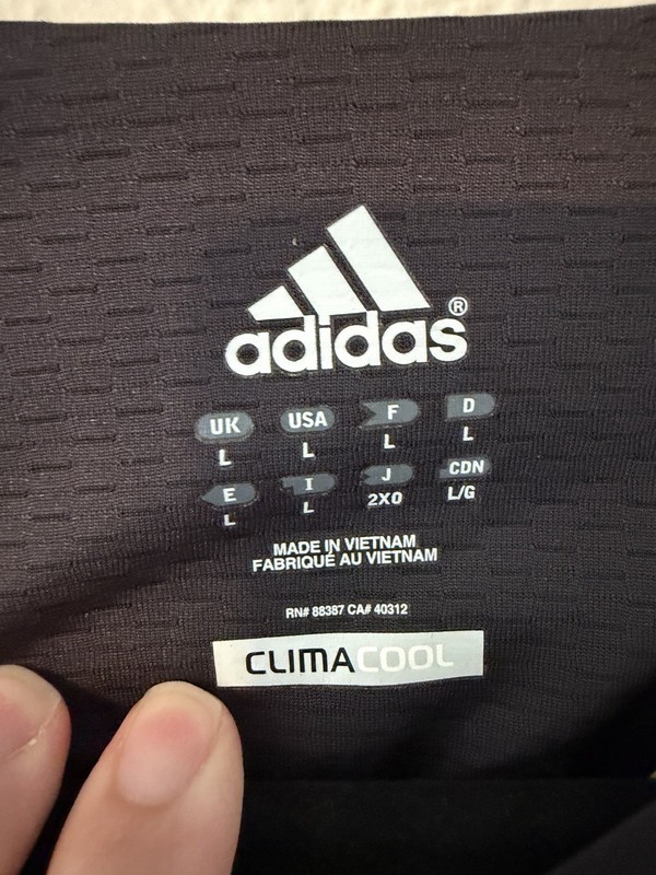 Adidas Climacool Adipure Men’s Black And Yellow Jersey Size Large #25 gallery