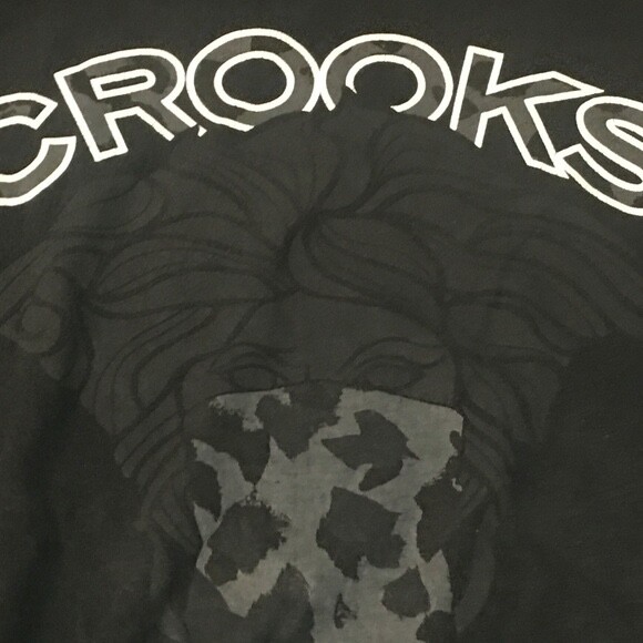 Crooks and Castles Medusa Glow In The Dark Mens Large RARE Vintage gallery