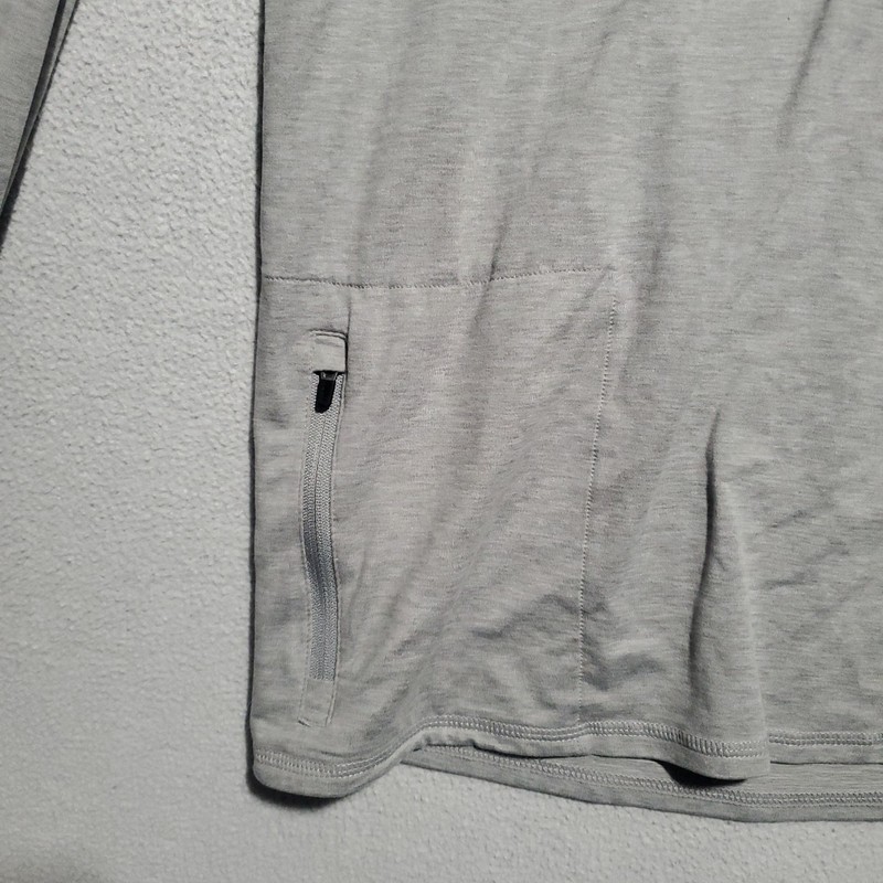Vuori Shirt Mens Small Gray Ease Performance Pullover 1/2 Half Zip Outdoor Dad gallery