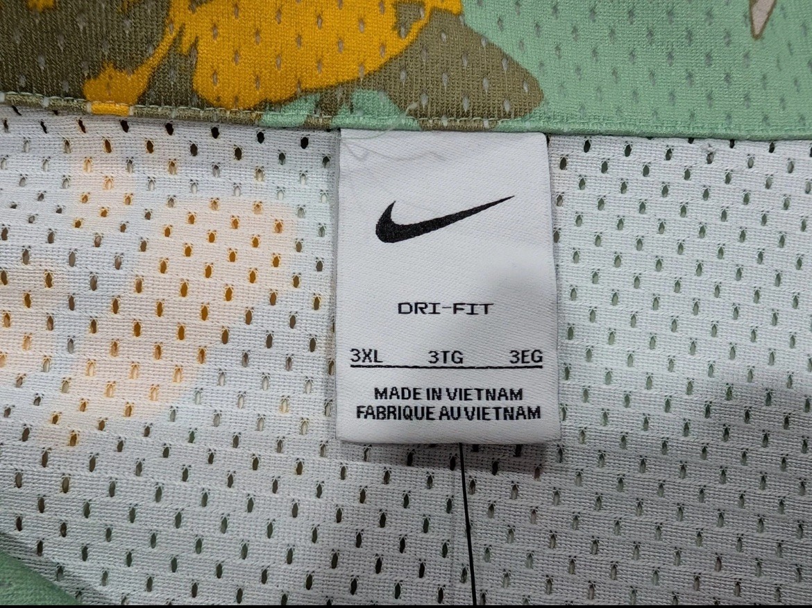 Nike Mens Dri-FIT Rose City Button Front Mesh Shirt -FJ1650 308 Sz 3XL NWT $85 gallery