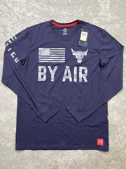 Under Armour Project Rock Veterans Day By Air Long Sleeve Sz M Shirt