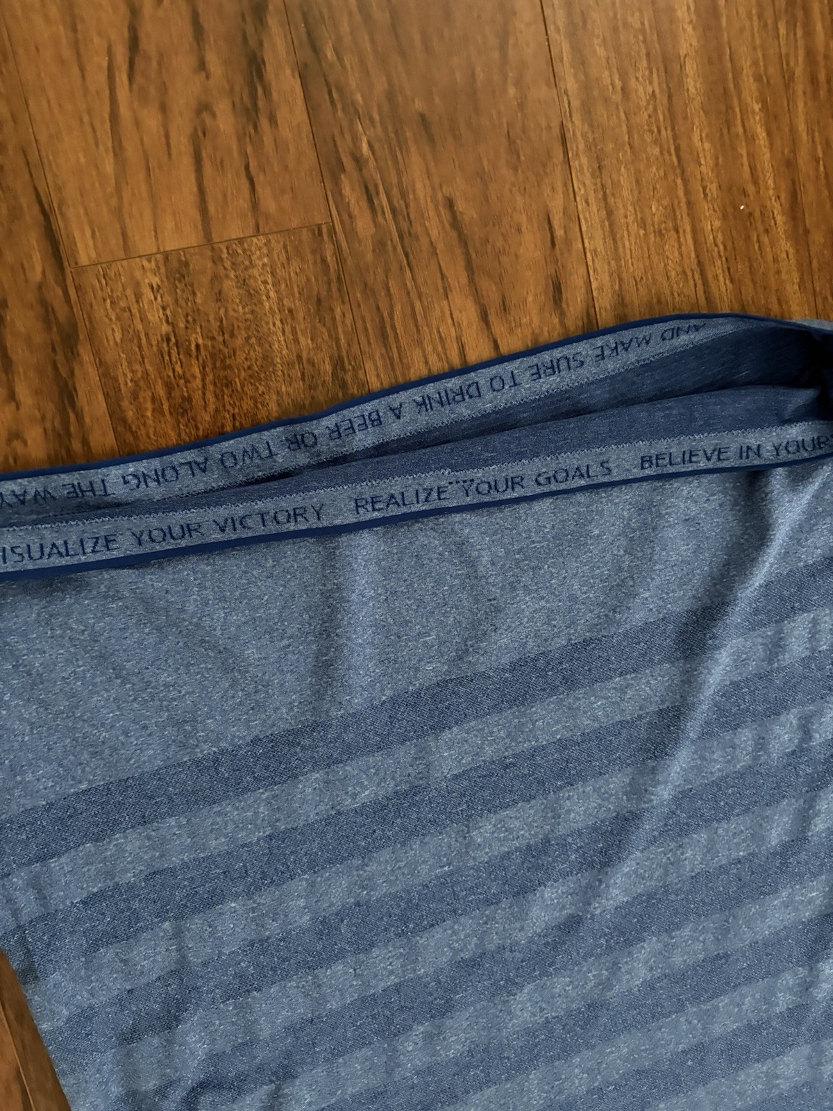 Lululemon’s Mens Blue Striped Metal Vent gallery