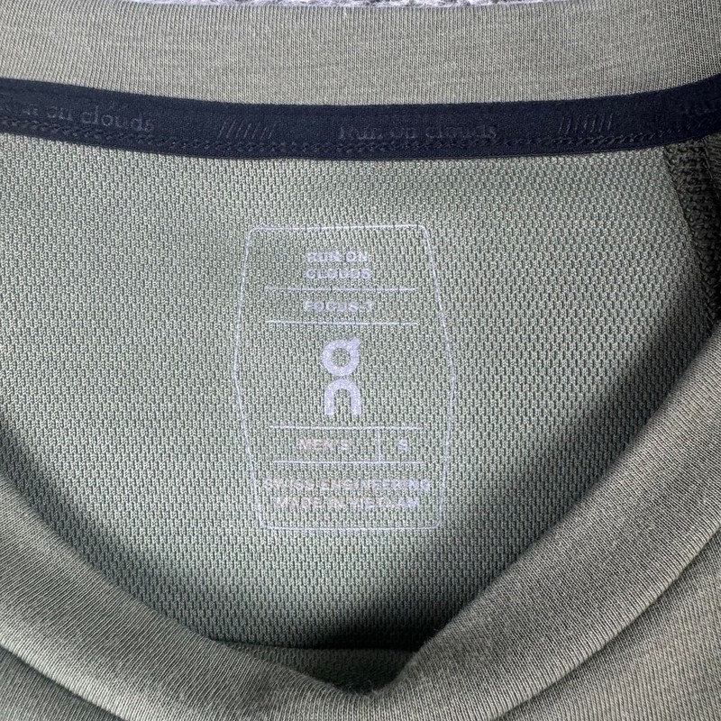 On Cloud Focus Tee Men's Small Green gallery