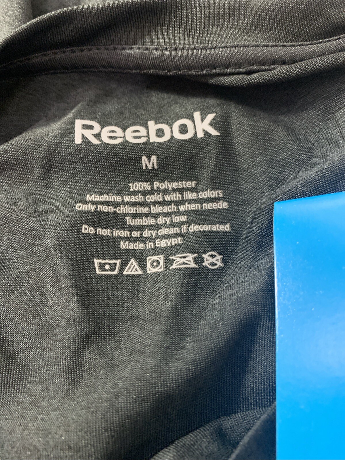 NWT Mens REEBOK SPORT Play Dry Gray Shirt Size MEDIUM gallery