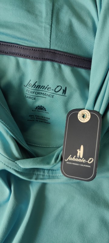 NWT LARGE johnnie-O Talon Performance Hoodie Pullover MSRP $118 gallery