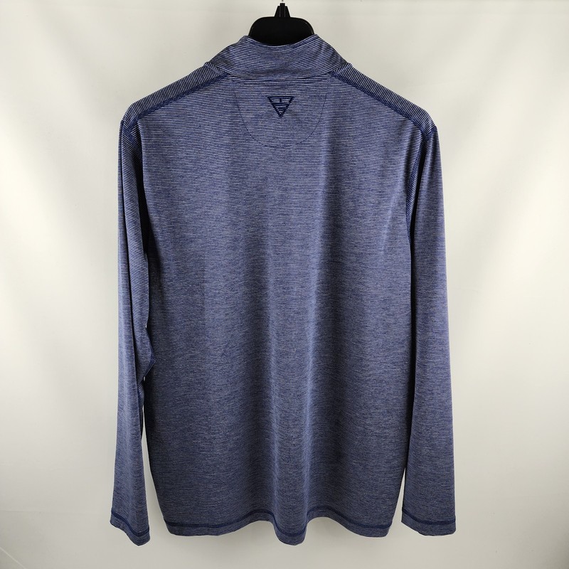 Maelreg Shirt Mens XL Blue Performance 1/4 Zip Pullover gallery