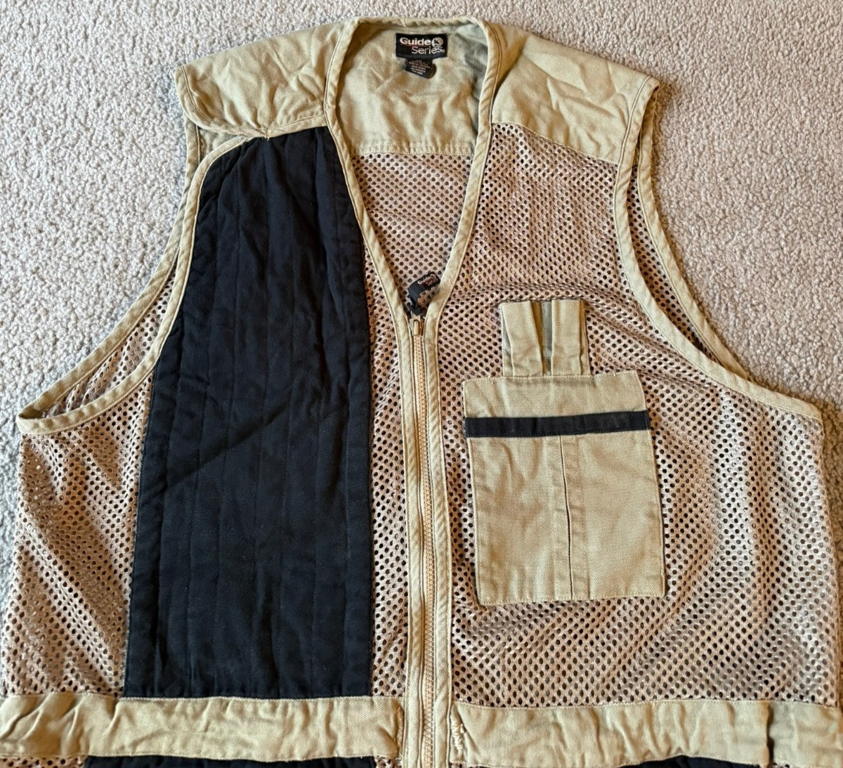 Guide Series Zip Front Canvas Mesh Trap Shooting Hunting Fishing Vest - Size 2XL gallery