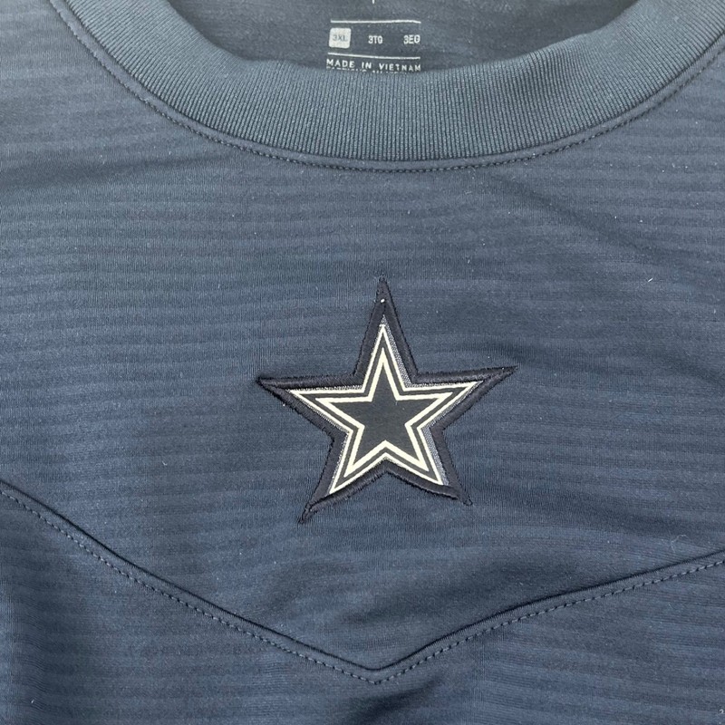 Nike Dallas Cowboys Mens 3XL Dri-FIT NFL On-Field Long Sleeve Shirt Navy Blue gallery