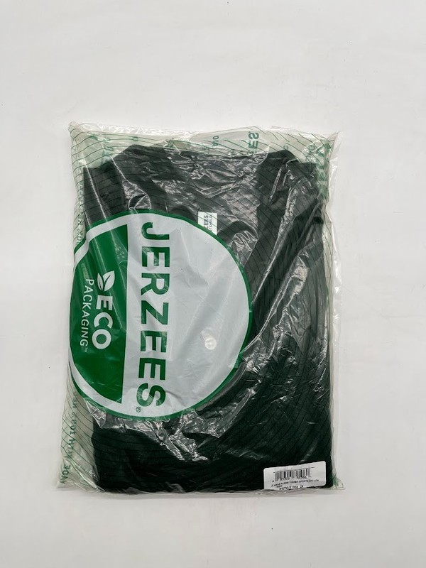 Jerzees Mens Spotshield Long Sleeve Jersey Polo Shirt 437ML Forest Green 2XL gallery