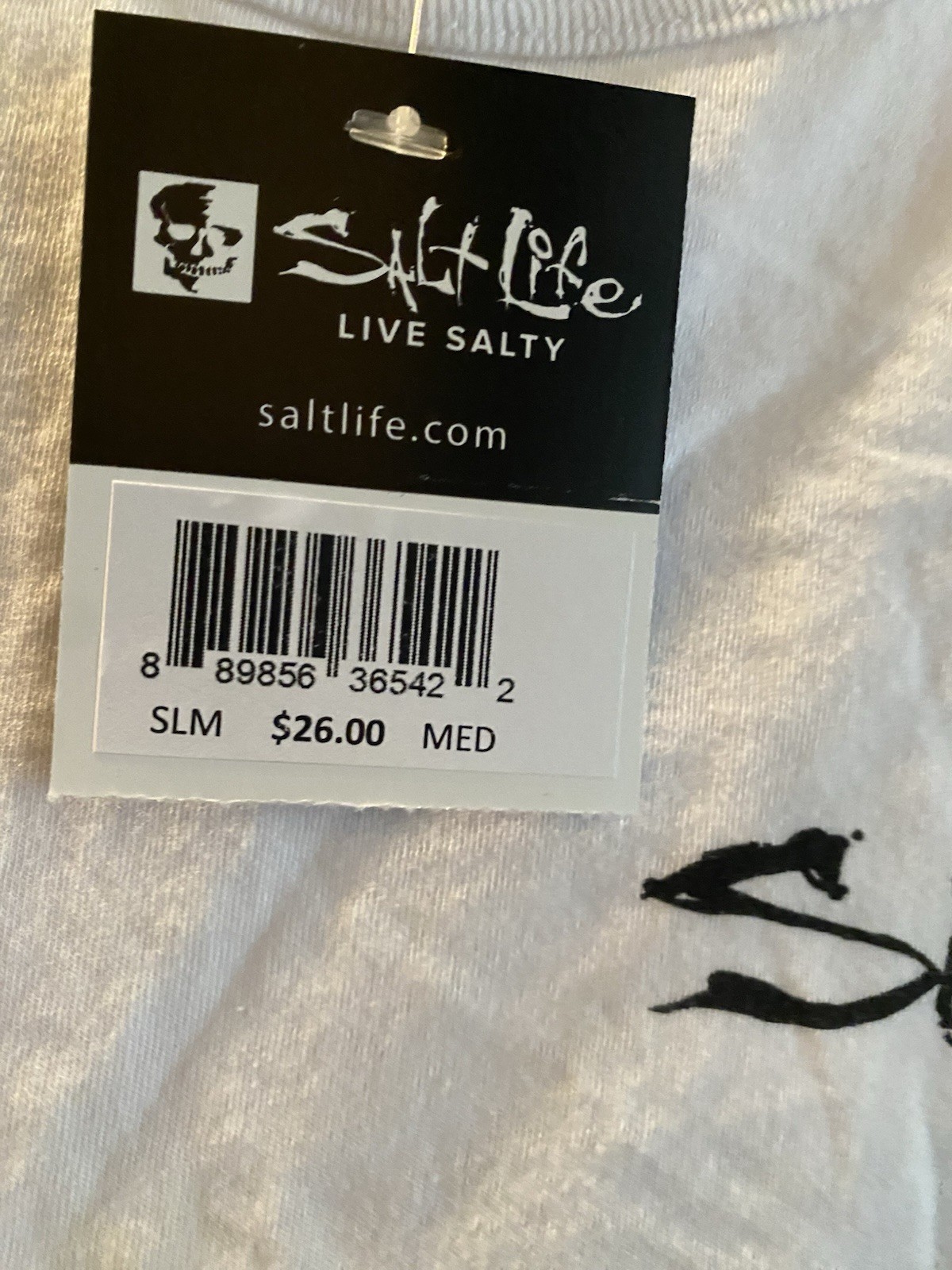 Salt Life Men’s White Aquaholic Summer Ale Tank Top NWT Size M gallery