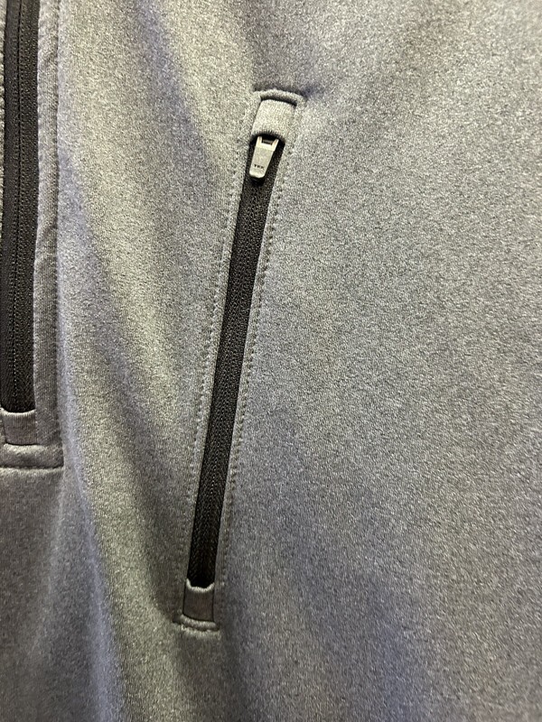Roundtree and Yorke Performance 1/4 Zip Gray XL gallery