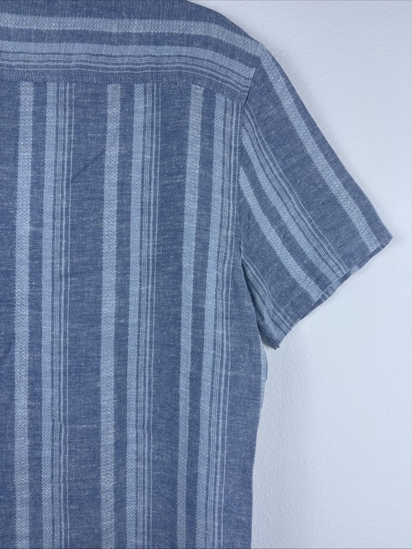 Flag & Anthem Short Sleeve Mens Blue With Line Size S gallery