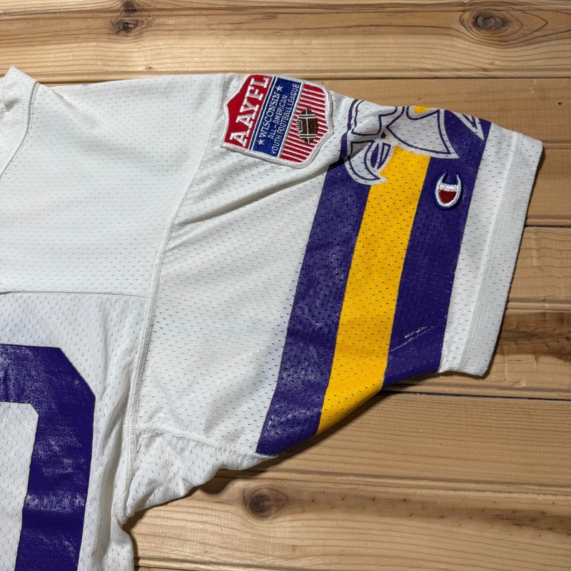 Vintage 90s AAYFL Wisconsin All-American Youth Football League #30 Jersey Small gallery