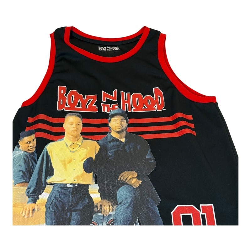 Boyz N the Hood Basketball Jersey South Central LA 91 Movie Hip Hop Retro Men's gallery