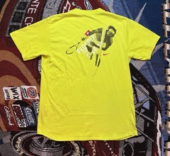 Nike Tennis Shirt Roger Federer Neon Men’s Medium Rare