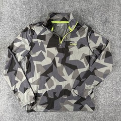 Polo Sport Ralph Lauren S ThermoVent Quarter Zip Pullover Camo Geometric