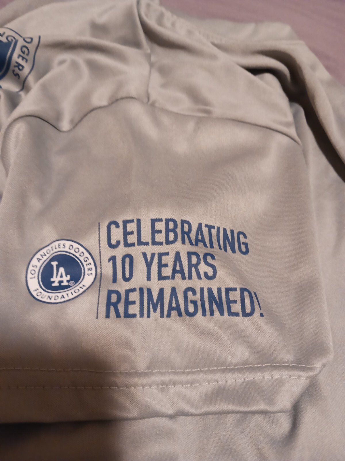 LA Dodgers (2023) Official Sunset Run Activewear T-Shirt Size Small gallery