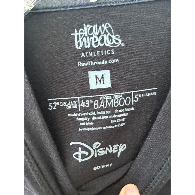 Raw Threads Disney Mickey Mouse Marathon Themed Performance T Shirt Size M gallery