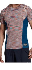 MISSONI Adidas Multi-Colored PRIMEKNIT CRU RUNNING Tee T-Shirt Men’s Sz L