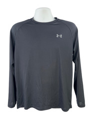 Under Armour Men’s Black Loose Fit Lightweight Tech Athletic Shirt – M
