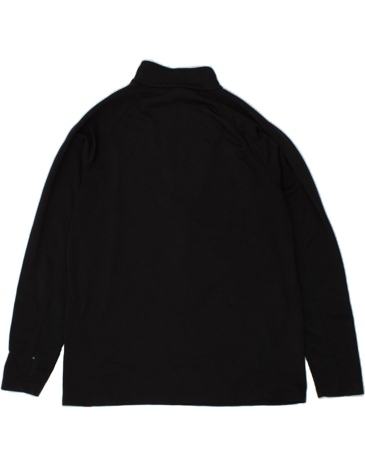 TRESPASS Mens Zip Neck Pullover Tracksuit Top Large Black BF15 gallery