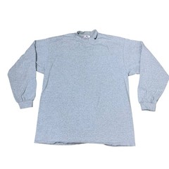 Vintage Nike Shirt Mens XL XLarge Gray Mock Neck Swoosh Embroidered USA Made 90s
