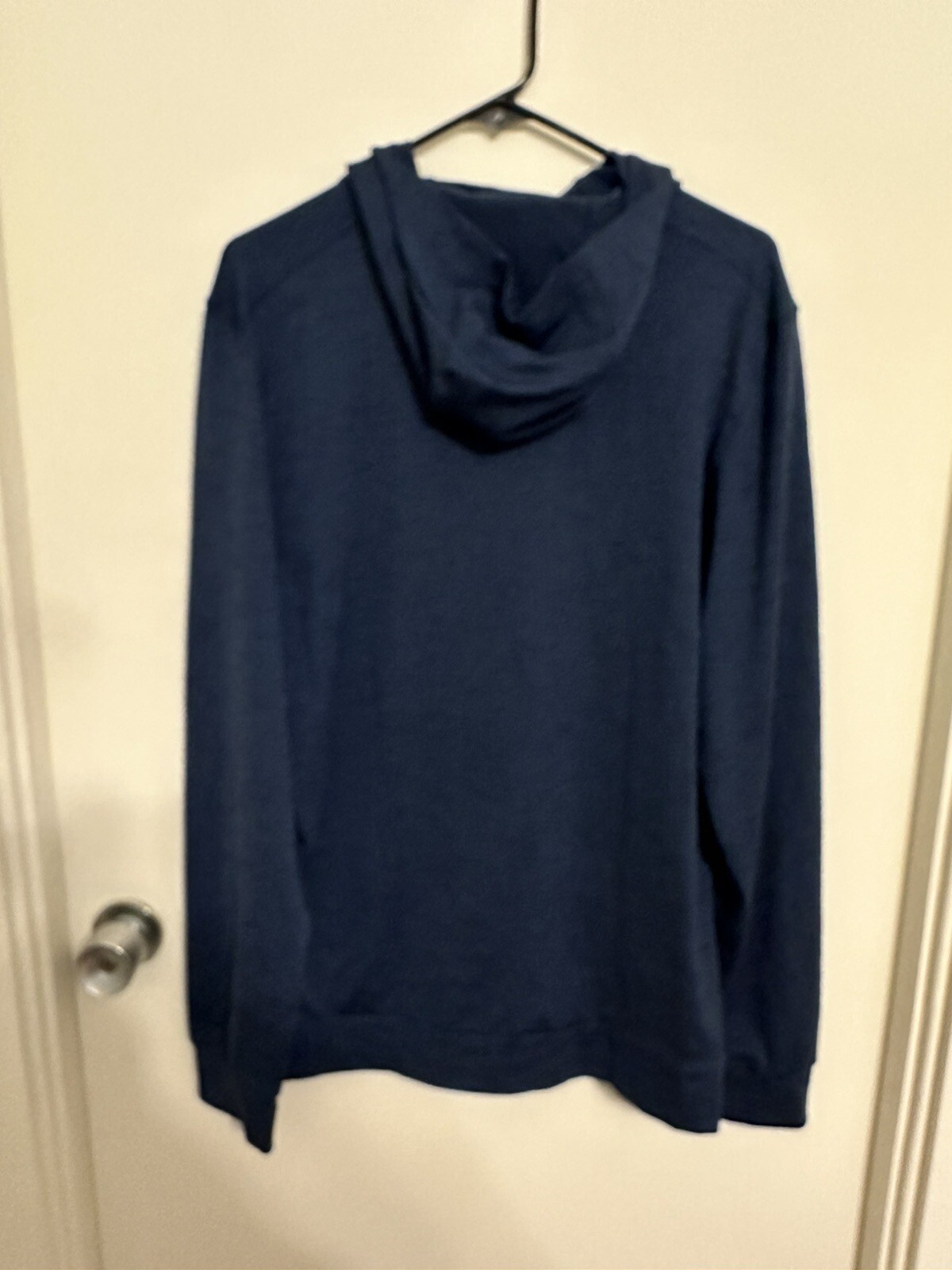 Nike Yoga Dri Fit Hoodie Long Sleeve Shirt Nwt $90 Blue Men’s S Small Tall gallery