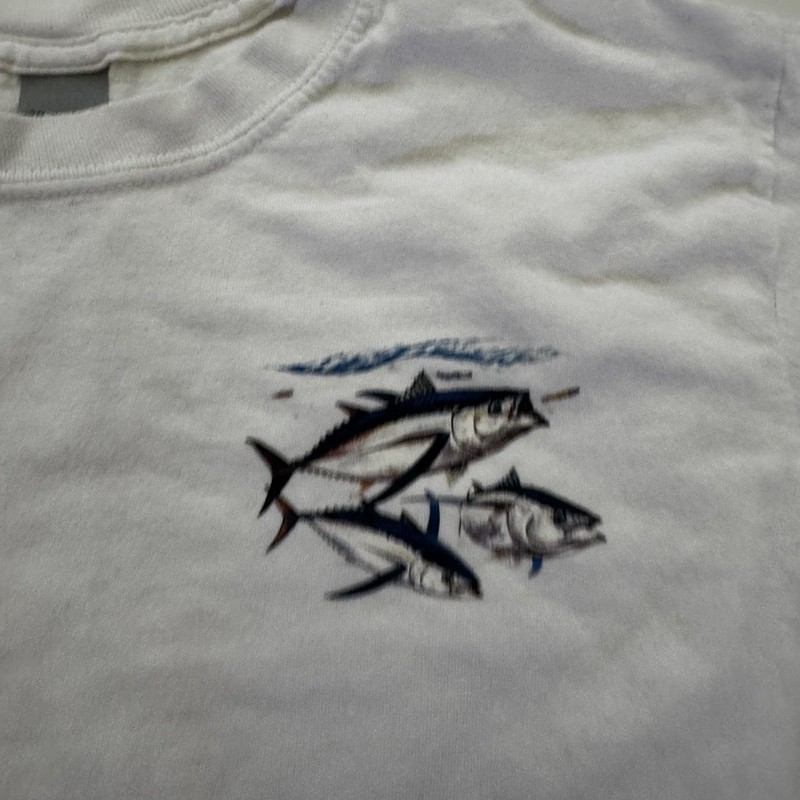Chuck Byron Gildan Tee Shirt Mens Size SMALL Graphic Fish Fishing 2015 gallery