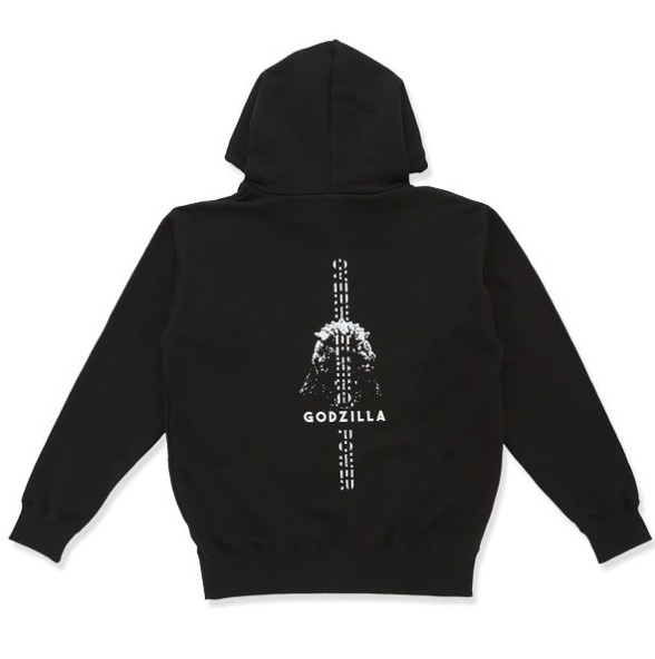 Godzilla vs Destroyah monochrome design hoodie apparel TOHO Godzilla Store Japan gallery