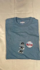 Russell Athletic Blue Moisture Wicking Performance T-Shirt Medium