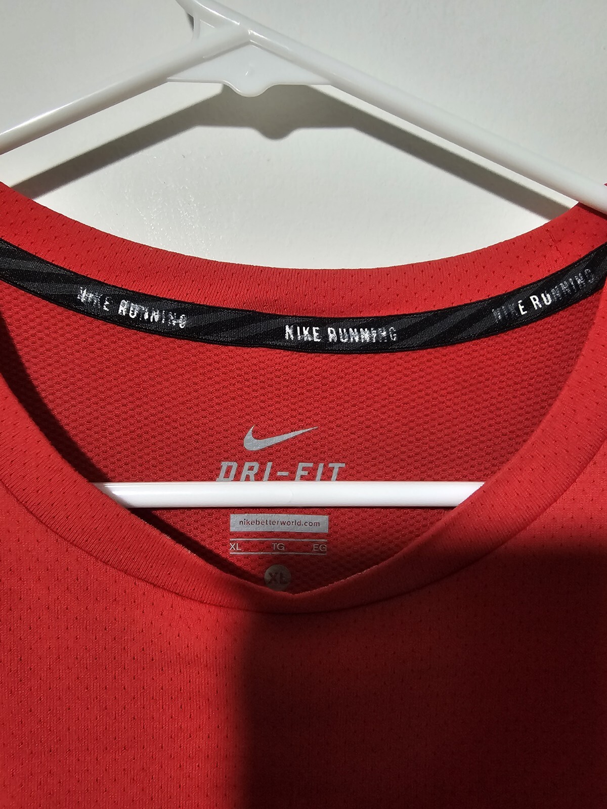 Nike Running Zonal Cooling Crew Neck Lightweight Shirt Men Xl#203 gallery