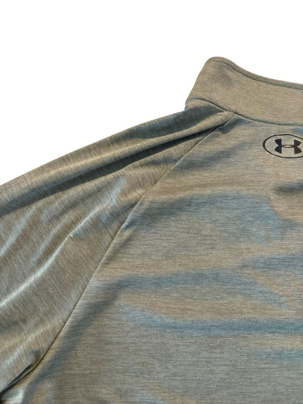 Under Armour Pullover Light Green Quarter Zip Golf Performance Lightweight Large gallery