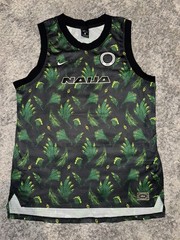 NIKE NIGERIA SOCCER BASKETBALL JERSEY CU1399-302 PINE GREEN/BLACK MEN’S XL