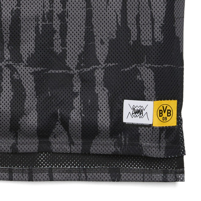 PUMA Hoops X Borussia Dortmund Crew Neck Sleeveless Replica Jersey Mens Black gallery