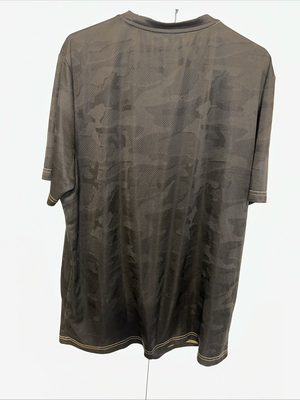 New Orleans Saints Shirt Men 2XL Black Gold Camo Short Sleeve Football Fanatics gallery