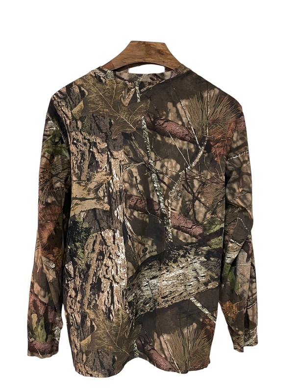 Game Winner Men Mossy Oak Camo Longsleeve Hunting Performance Shirt Gorpcore L gallery