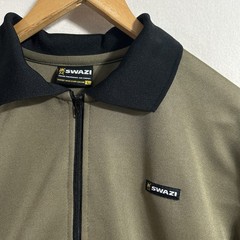 Swazi Men’s L Green & Black 1/2 Zip Climb-Max Short Sleeve Outdoor Active Shirt