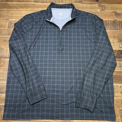 Johnnie O Multi Check Performance Pullover 1/2 Zip Men’s Sz 2XL ⛳️
