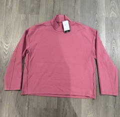 Nike Men’s 24.7 Impossibly Soft Dri-FIT Turtleneck Pink Smoke (IF2119-658) XL